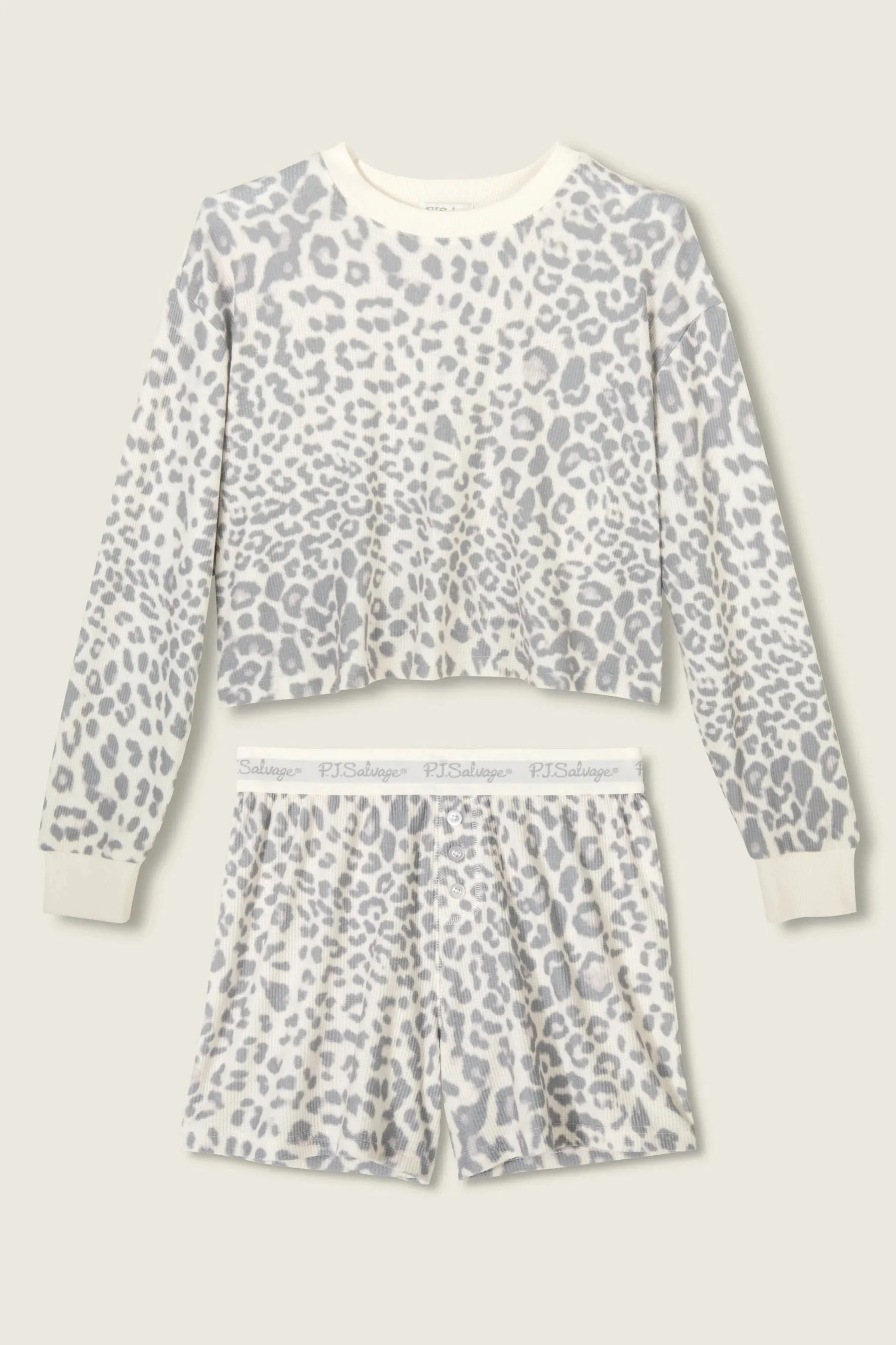 PJ Salvage Boyfriend Boxer Gift Sets - Natural sold by Boutique with Grace product image thumbnail 2