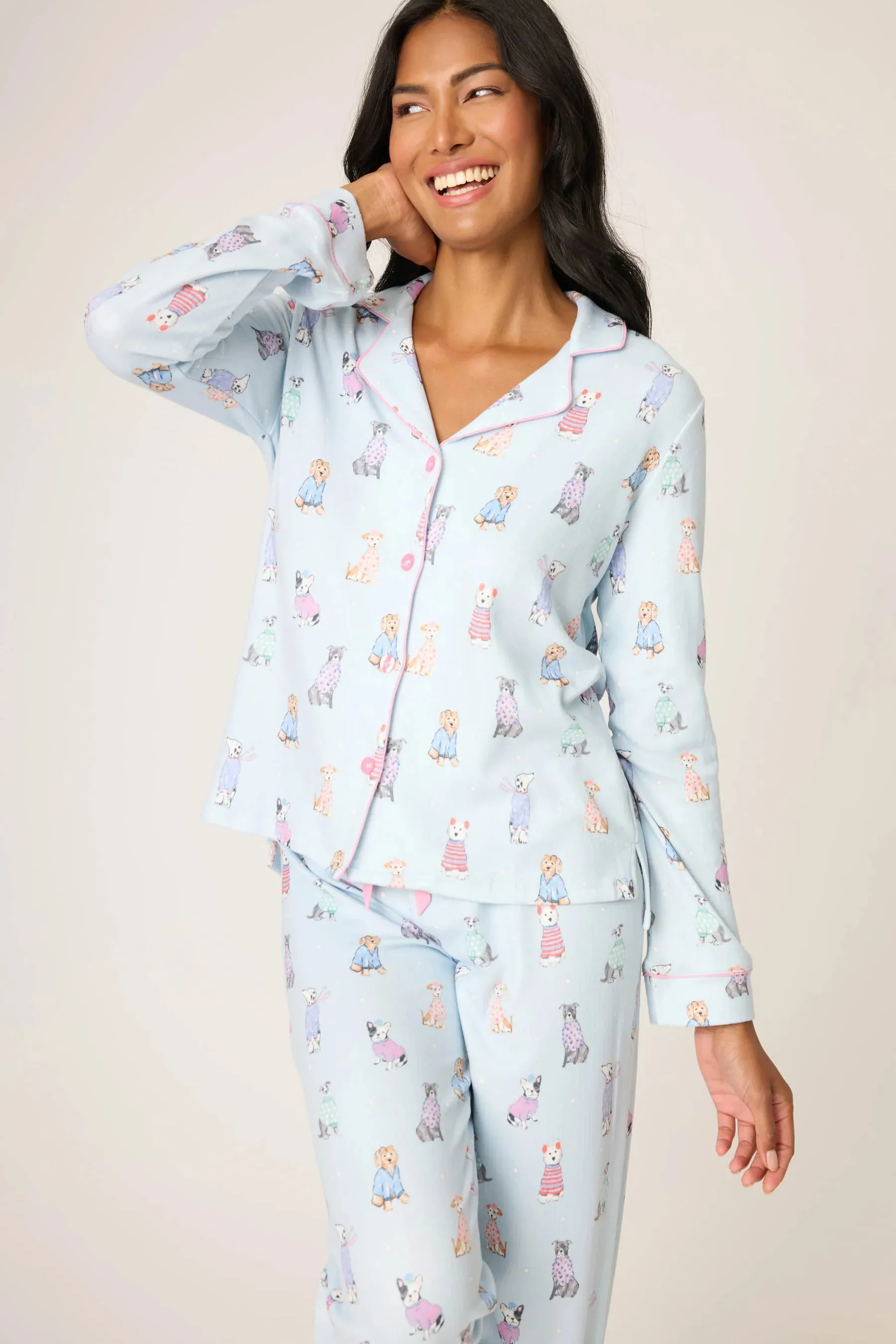 PJ Salvage Doggone Cold PJ Set - Blue Haze sold by Boutique with Grace product image thumbnail 2