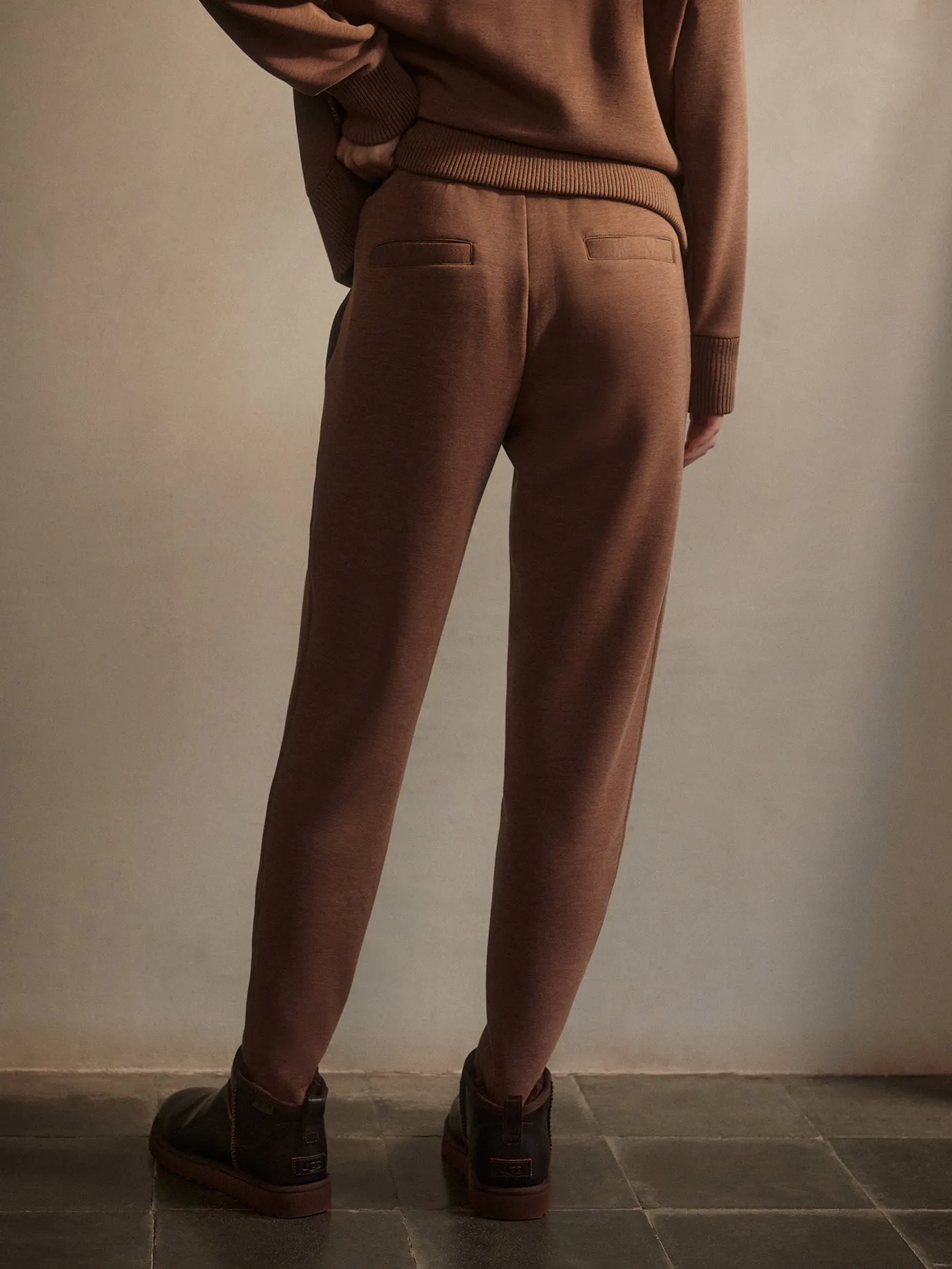 Varley Slim Zip Hem Pant 29.5 - Golden Bronze Marl sold by Boutique with Grace product image thumbnail 4