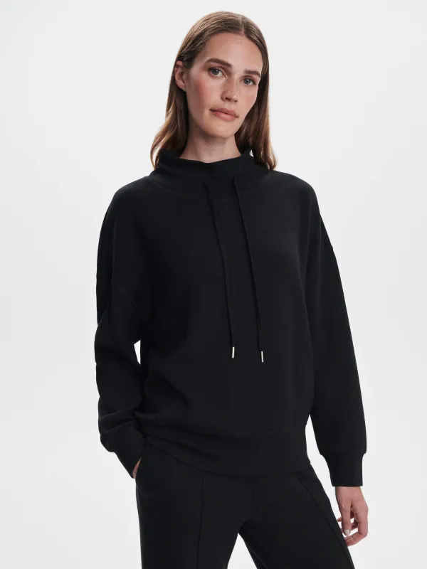 Varley Oakdale Sweater - Black made by Boutique with Grace
