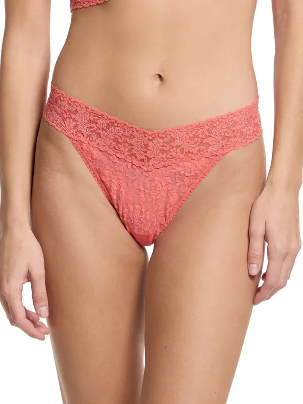 Hanky Panky Original Rise Thong - Courageous Coral sold by Boutique with Grace