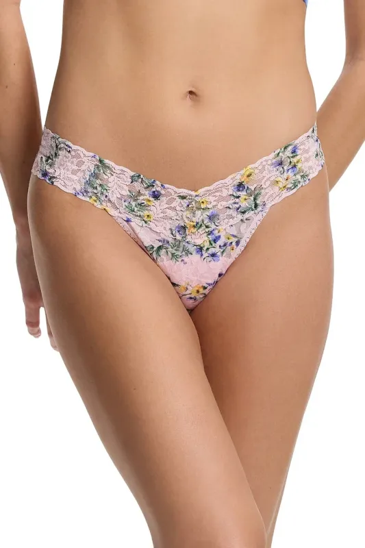 Hanky Panky Original Rise Printed Thong - Heirloom sold by Boutique with Grace