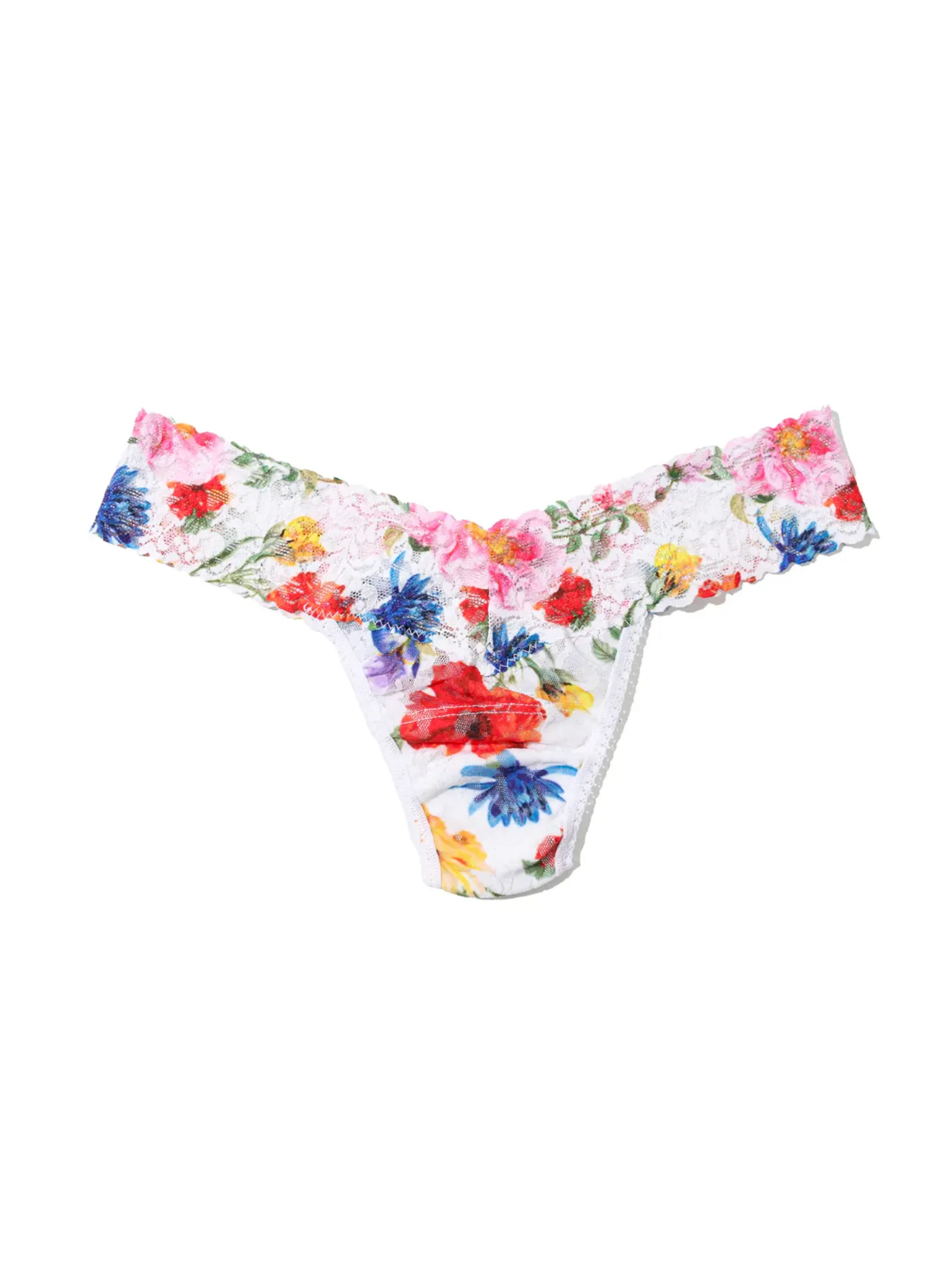 Hanky Panky Low Rise Print Thong - Meadow Mix sold by Boutique with Grace product image thumbnail 3