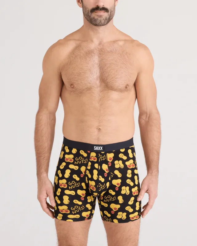 Saxx Vibe Xtra Boxer Brief Fly - Go Nuts Black sold by Boutique with Grace