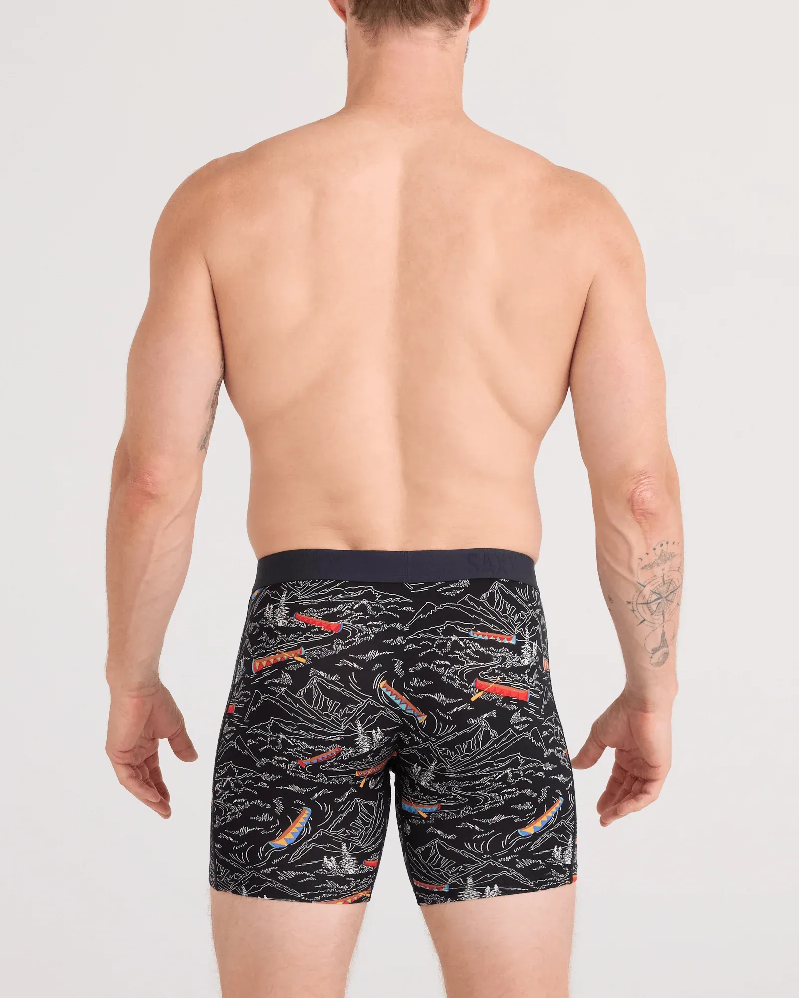 Saxx Vibe Xtra Boxer Brief Fly - Rivers Bend Black sold by Boutique with Grace product image thumbnail 2