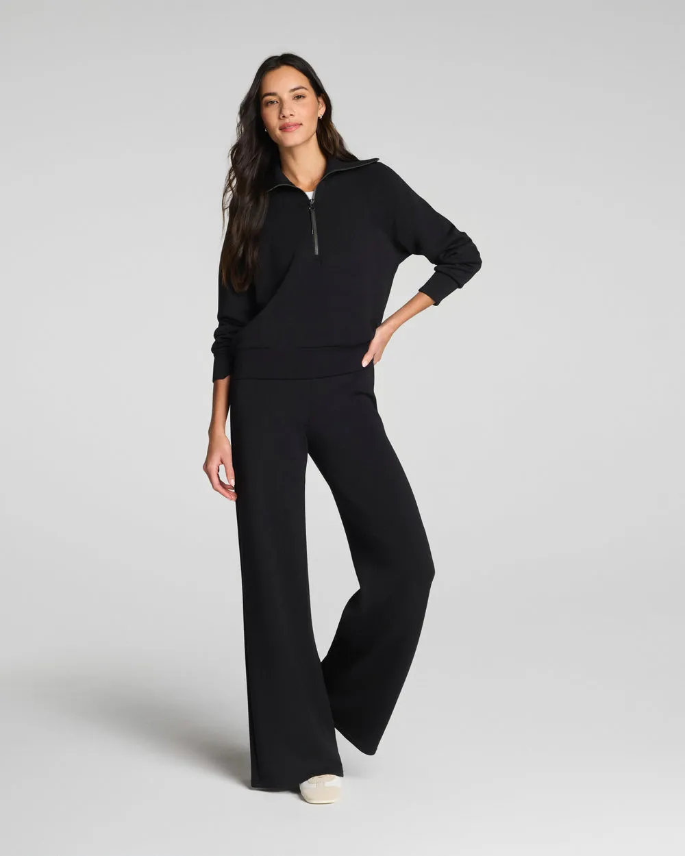 Spanx AirEssentials Half Zip - Black sold by Boutique with Grace product image thumbnail 2