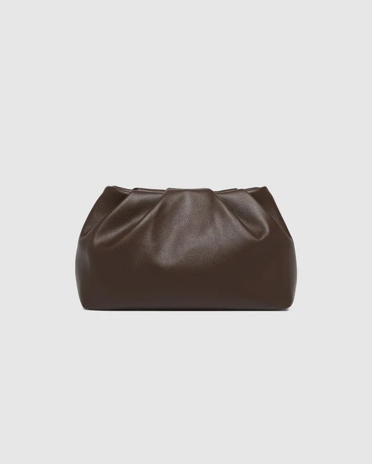 Louenhide Naomi Clutch - Chocolate sold by Boutique with Grace product image thumbnail 5