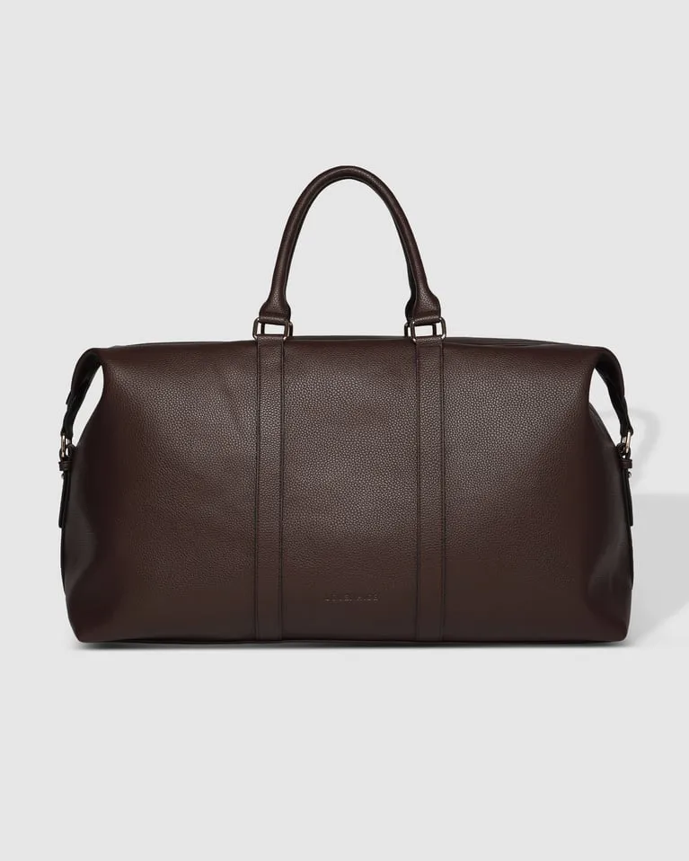 Louenhide Boston Weekender Bag - Chocolate sold by Boutique with Grace product image thumbnail 4