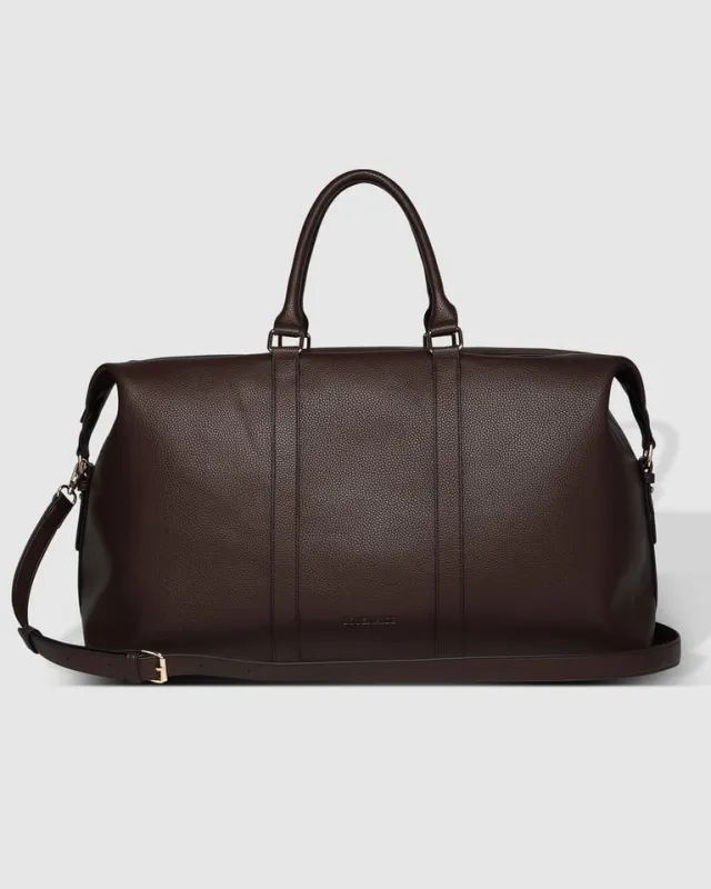 Louenhide Boston Weekender Bag - Chocolate sold by Boutique with Grace