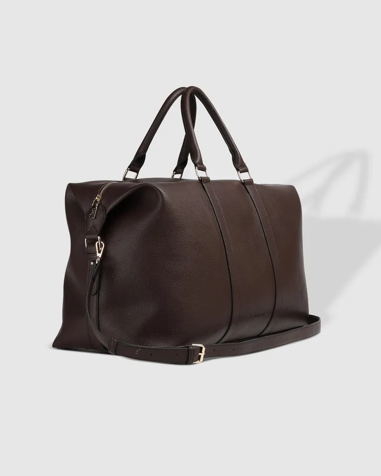 Louenhide Boston Weekender Bag - Chocolate sold by Boutique with Grace product image thumbnail 3