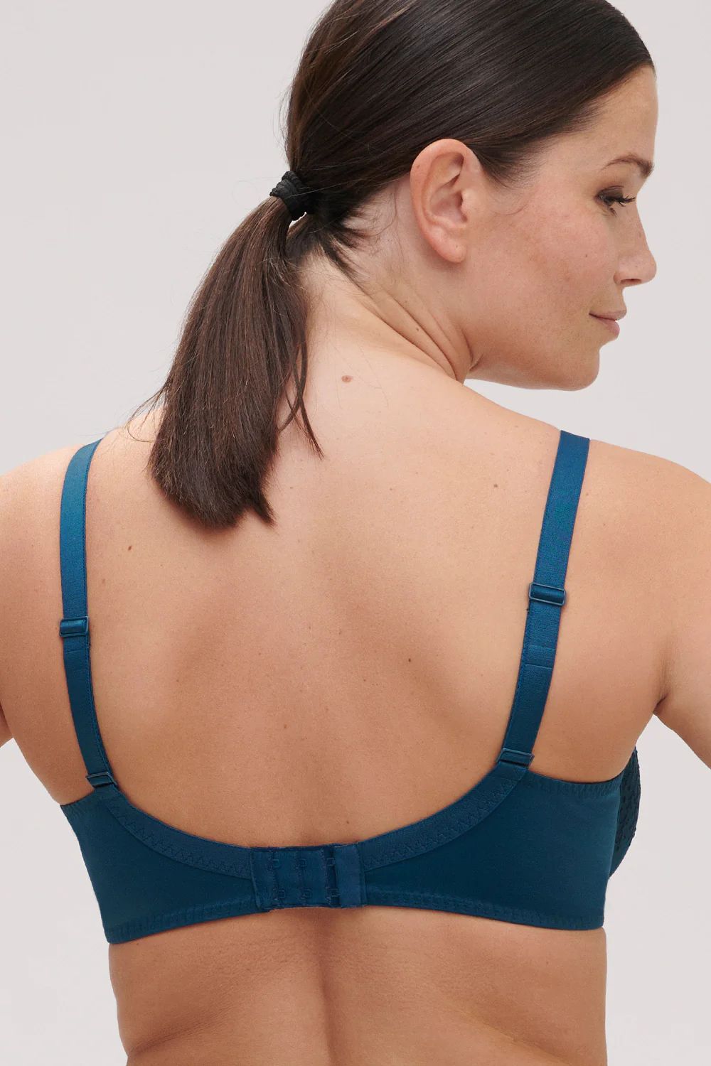 Simone Perele Delice Full Cup Plunge Bra - Prestige Blue sold by Boutique with Grace product image thumbnail 2