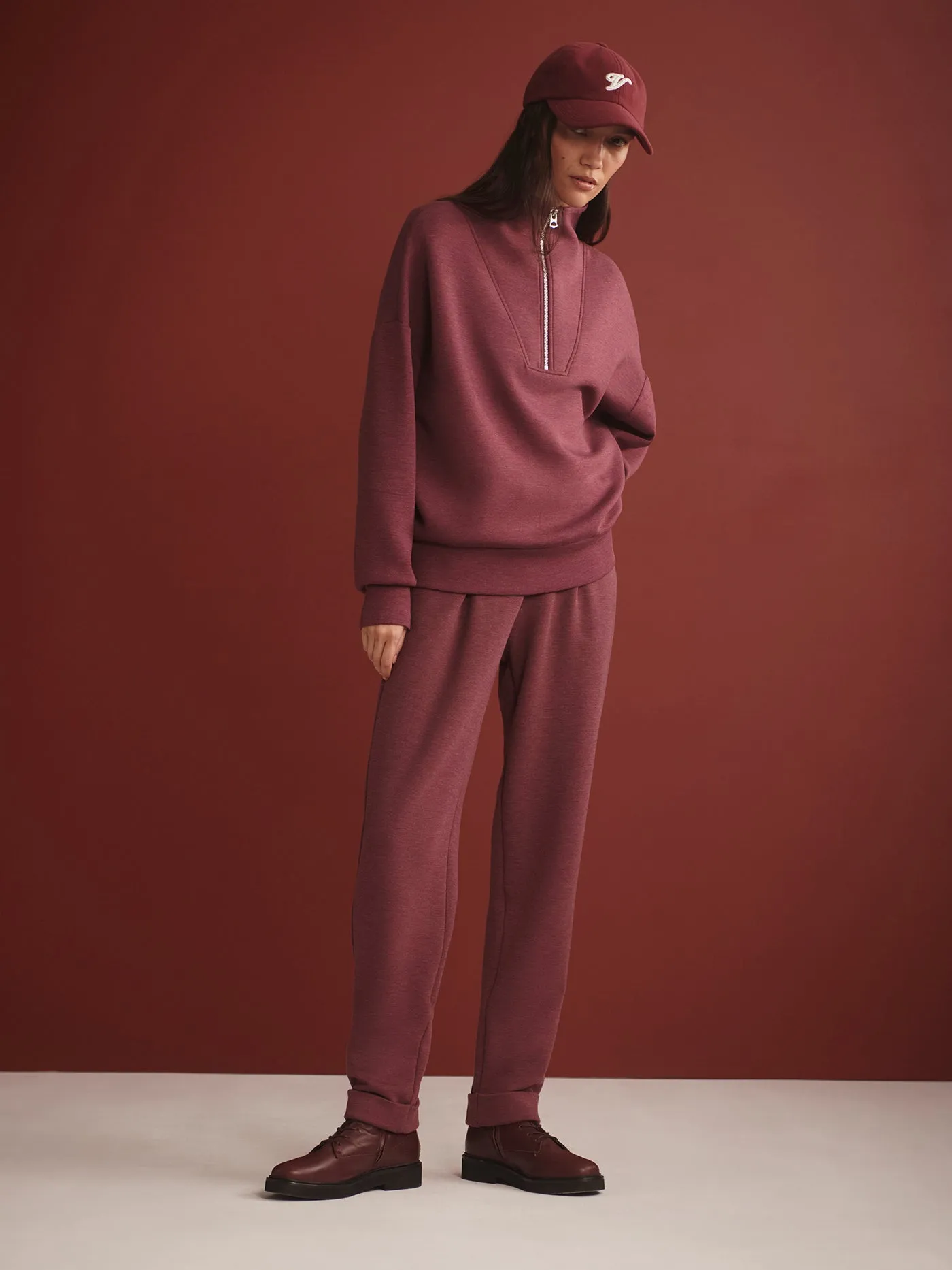 Varley Rolled Cuff Pant 28.5” - Sassafras Marl sold by Boutique with Grace product image thumbnail 2