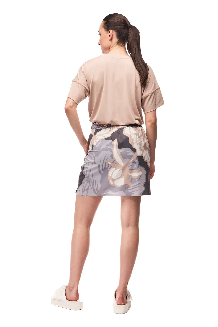 Indyeva Alokaya Skort - Boreal Piwonia Print sold by Boutique with Grace product image thumbnail 3