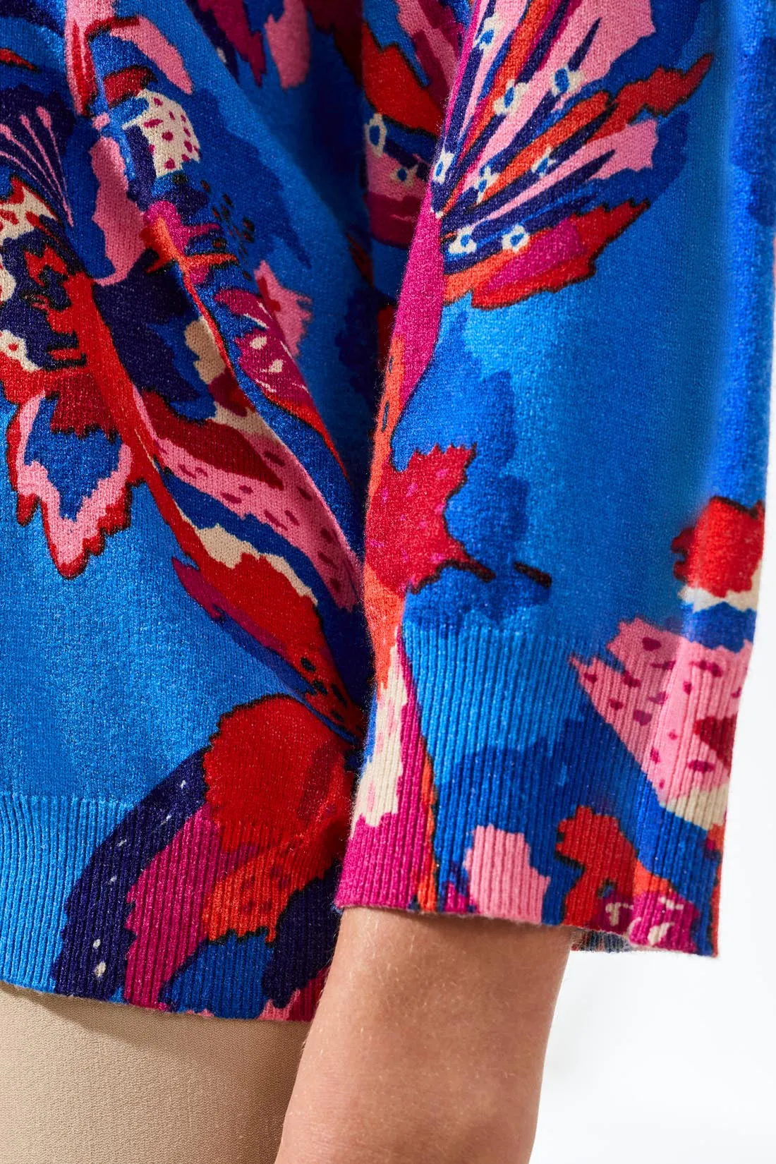 Tribal Everleigh Printed Sweater - Turkish Sea sold by Boutique with Grace product image thumbnail 4