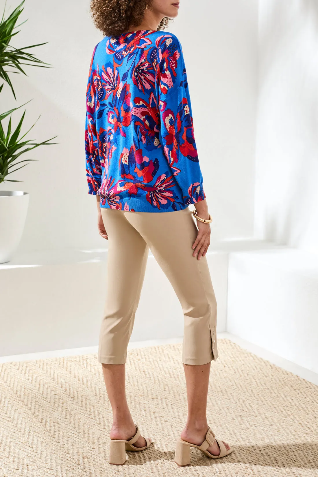 Tribal Everleigh Printed Sweater - Turkish Sea sold by Boutique with Grace product image thumbnail 2