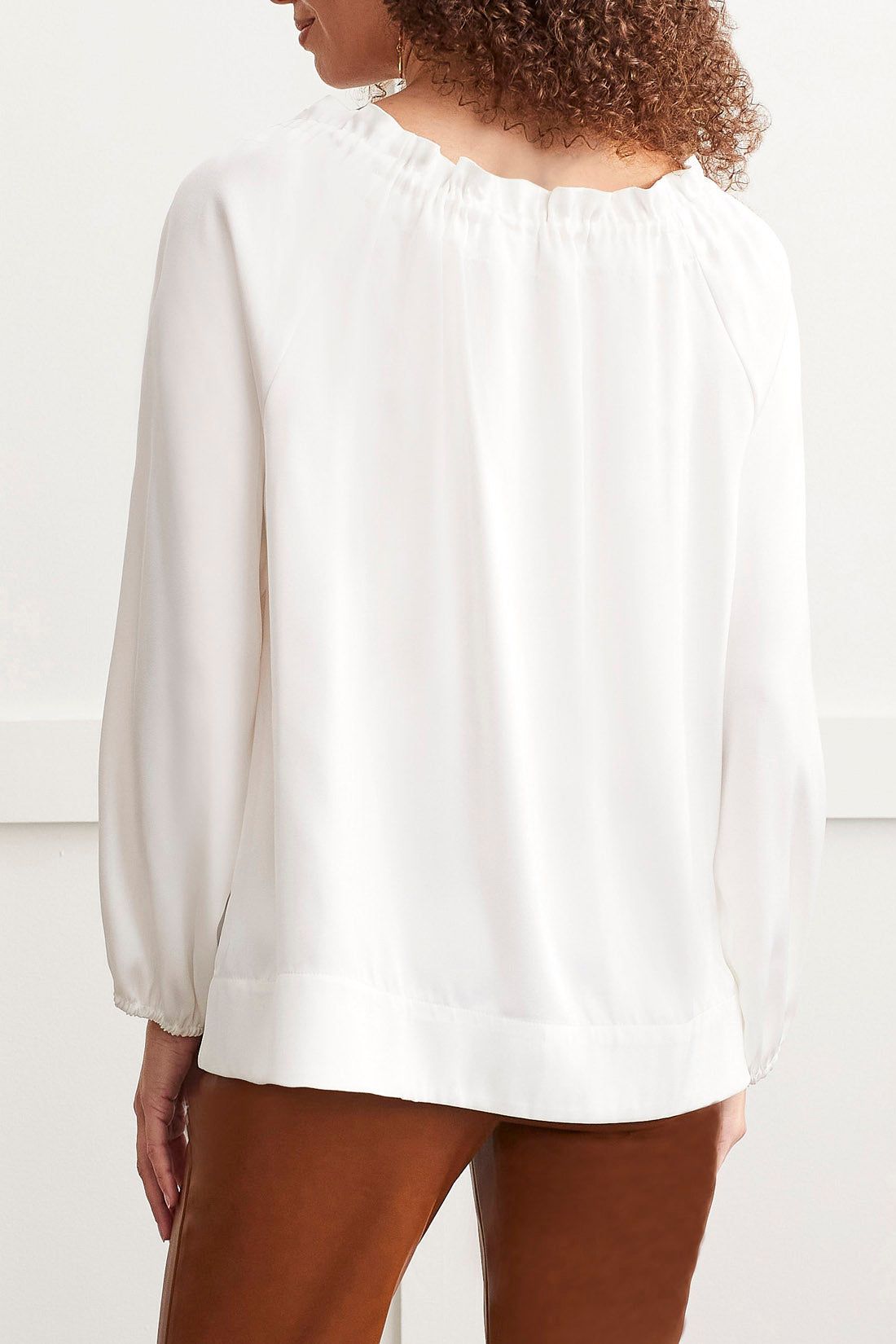 Tribal Flowy Blouse - Cream sold by Boutique with Grace product image thumbnail 4