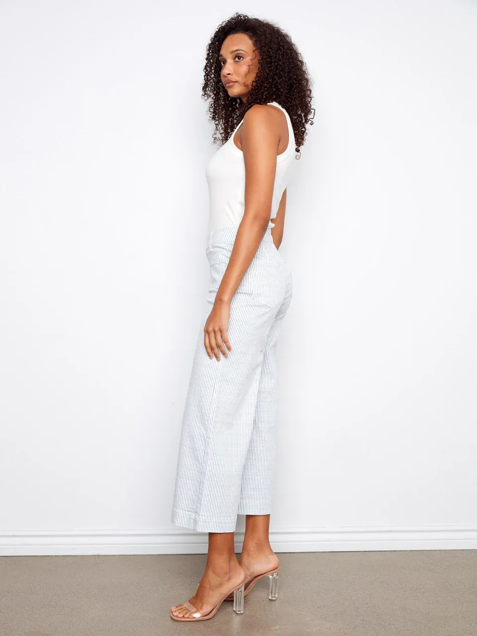 Charlie B Striped Denim - Lines sold by Boutique with Grace product image thumbnail 3