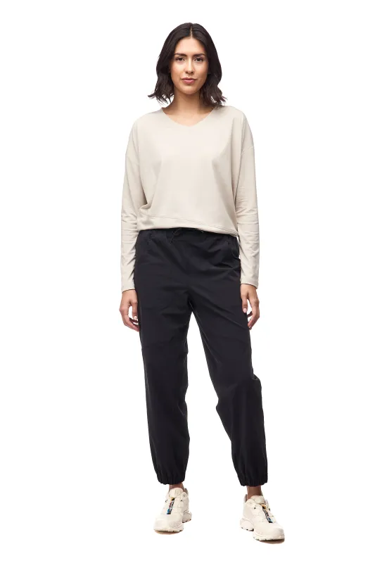 Indyeva Andolana LT Jogger - Black sold by Boutique with Grace