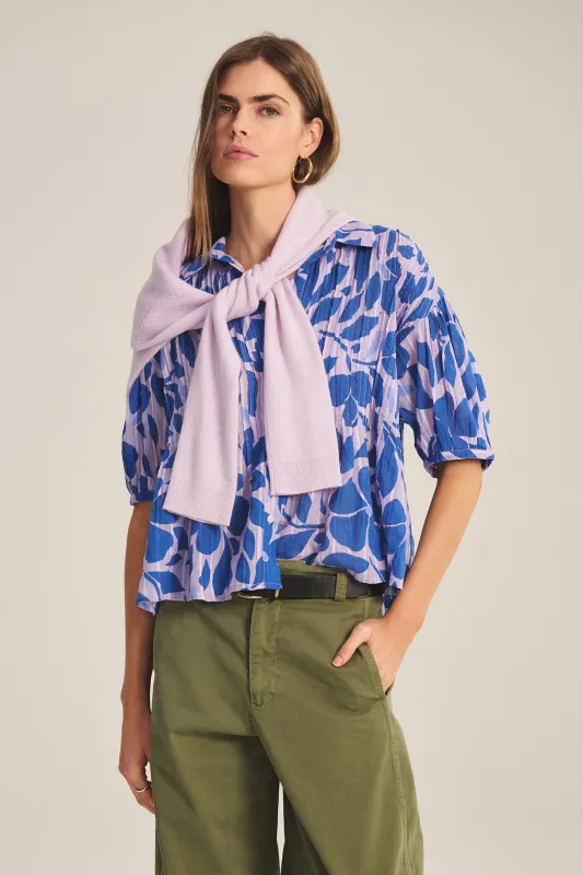 Velvet Tilda Blossom Printed Blouse - Viola sold by Boutique with Grace