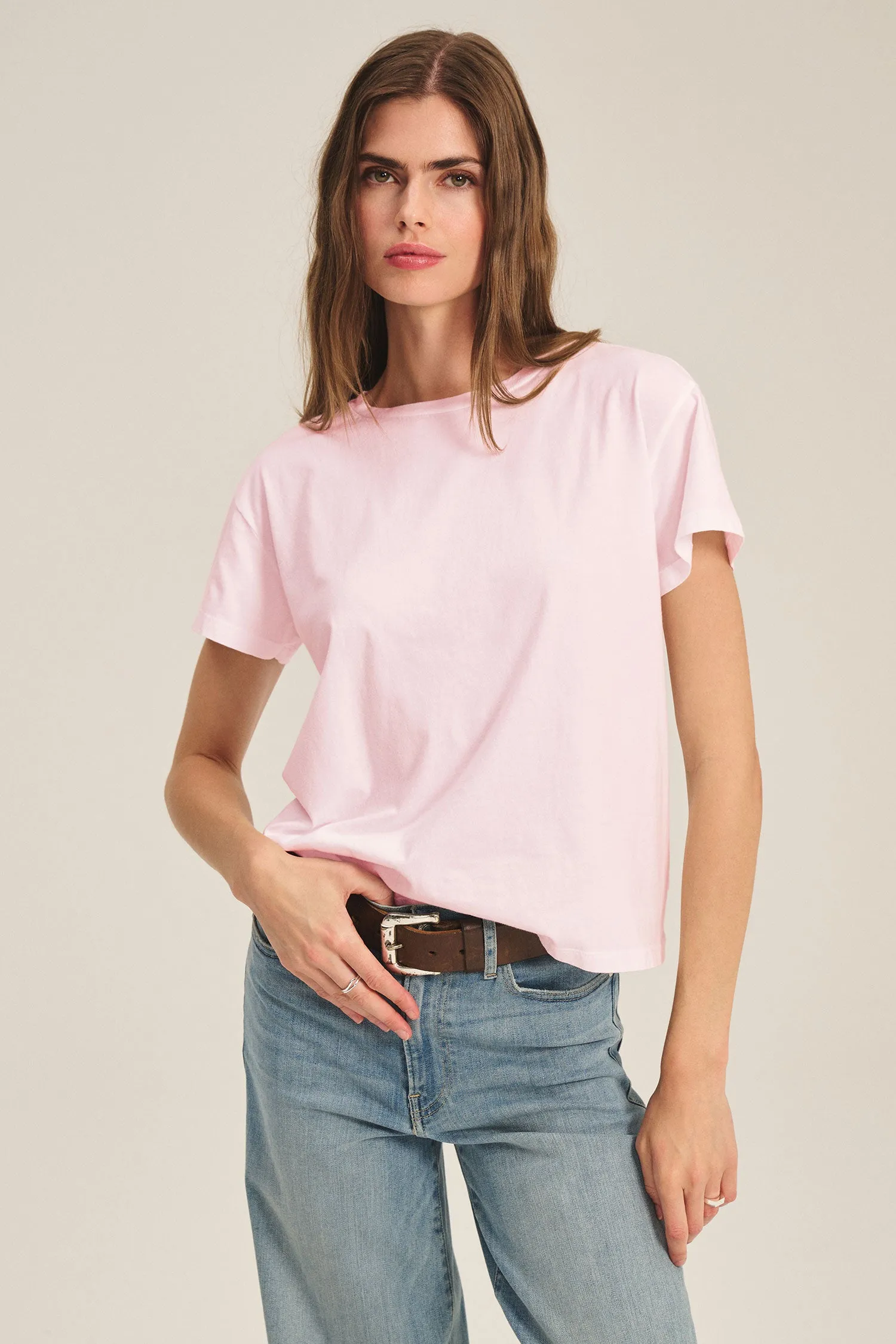 Velvet by Jenny Graham Tia Tee - Petal sold by Boutique with Grace