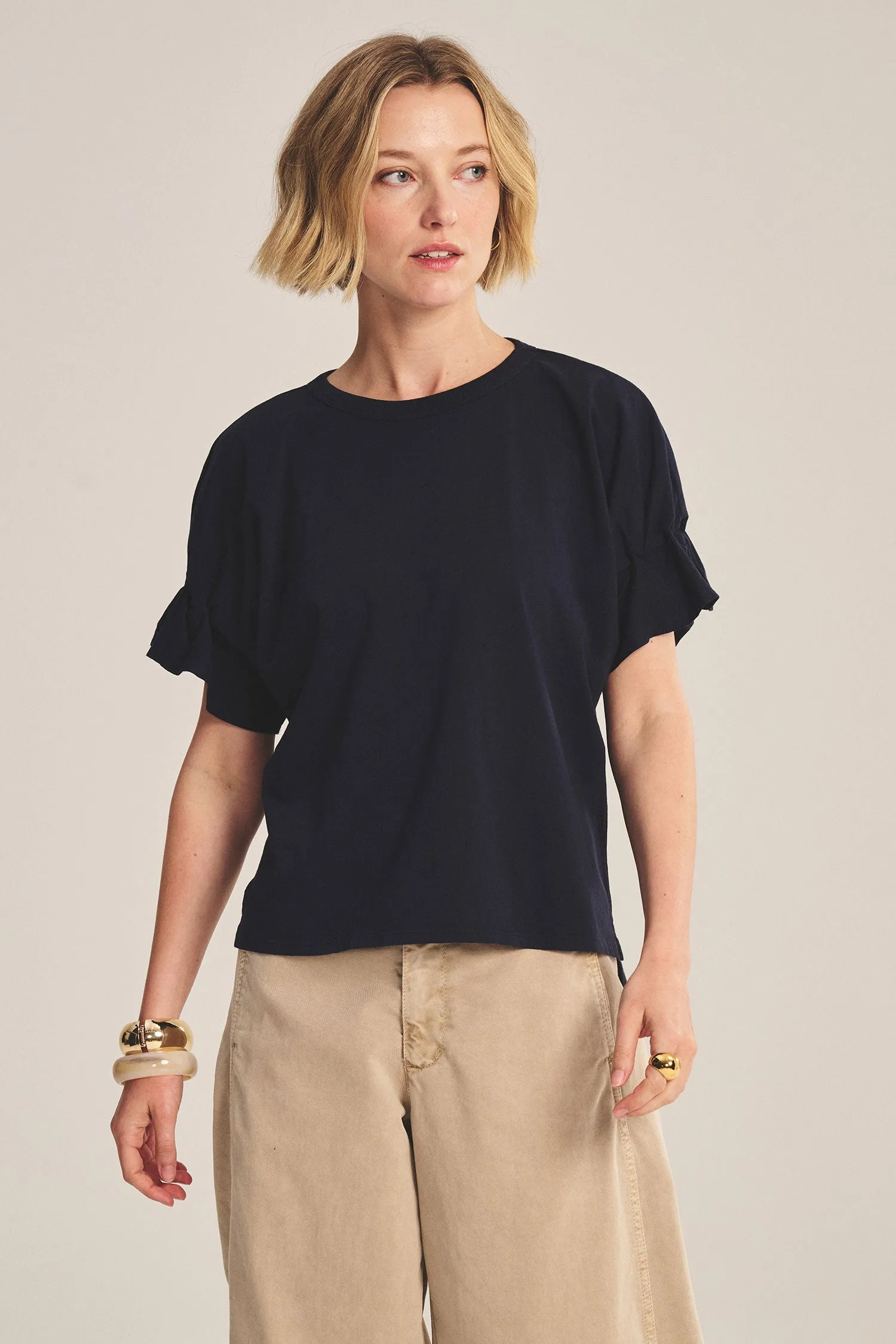 Velvet Tae Jersey Tee - Navy sold by Boutique with Grace product image thumbnail 2