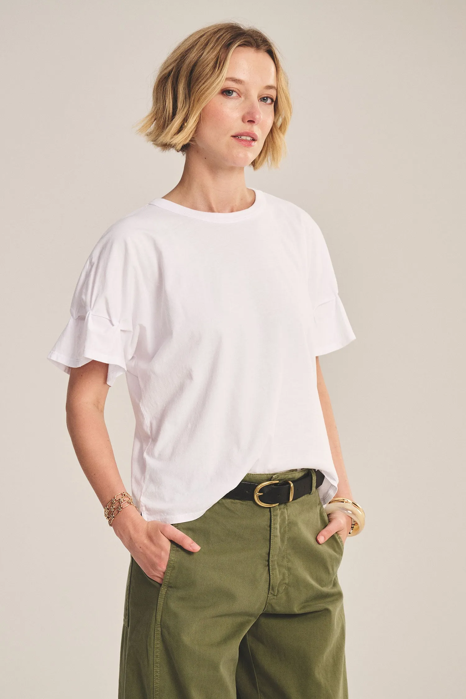 Velvet Tae Jersey Tee - White sold by Boutique with Grace product image thumbnail 2