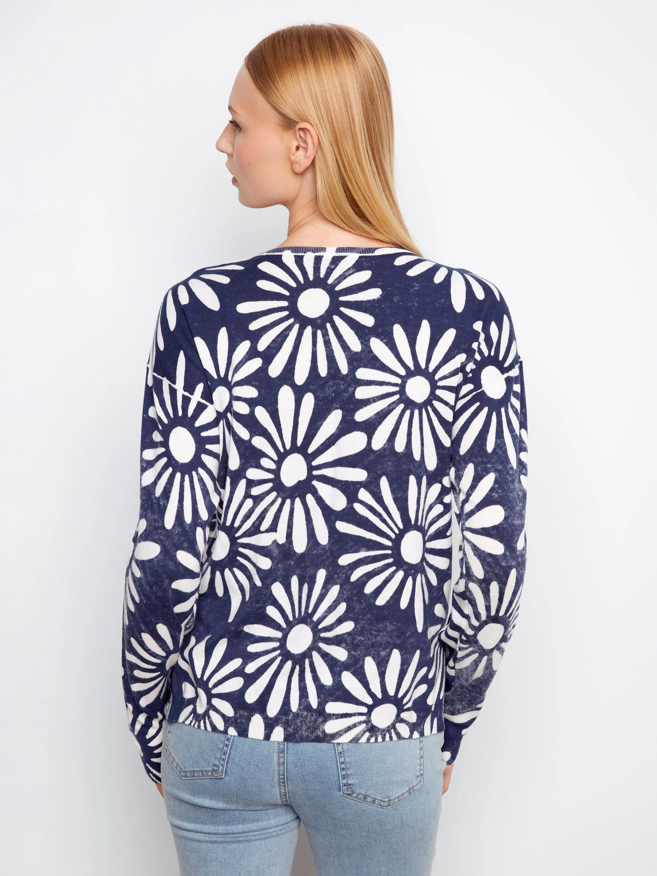 Charlie B Daisy Sweater - Nautic sold by Boutique with Grace product image thumbnail 5