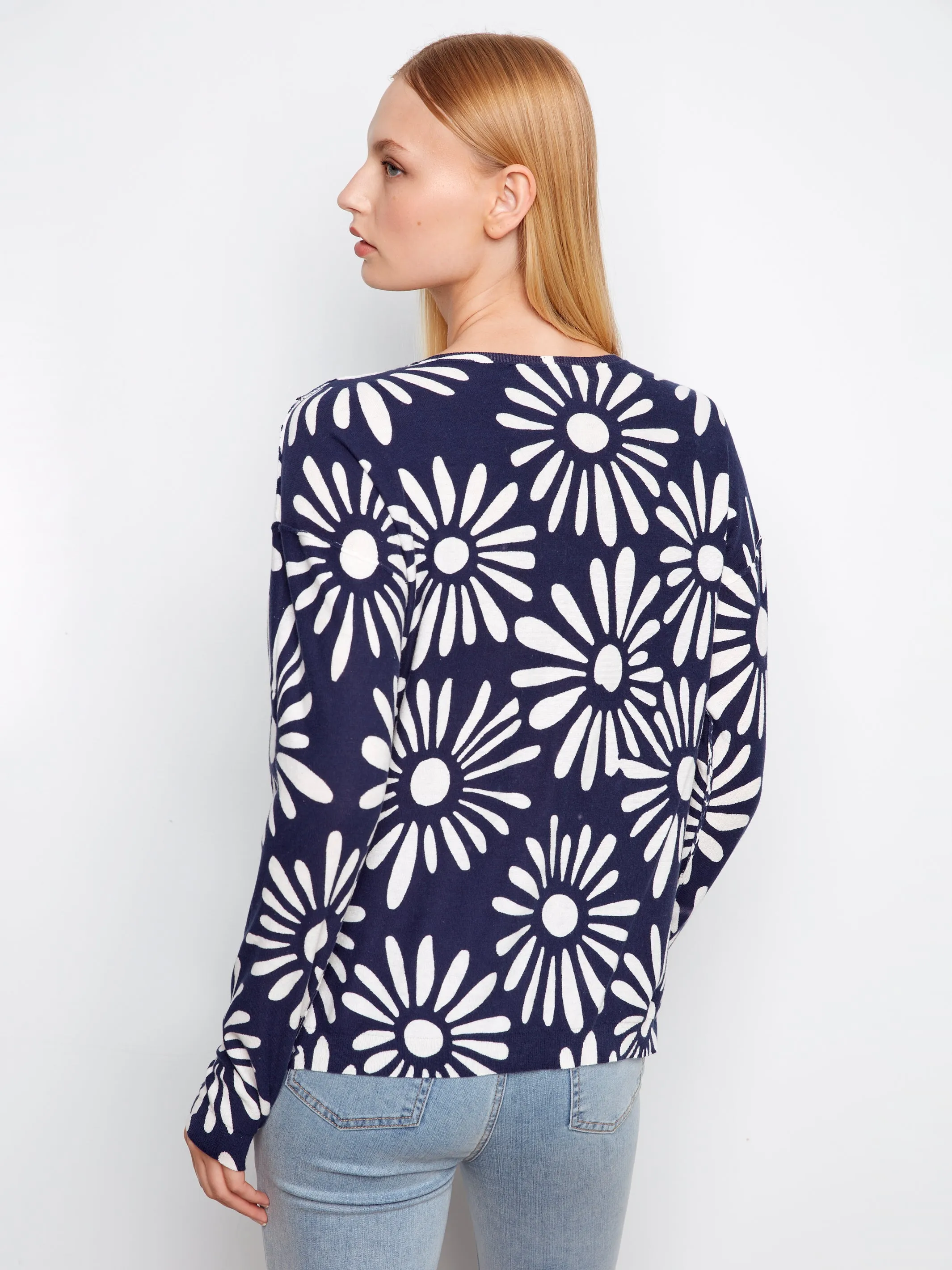 Charlie B Daisy Sweater - Nautic sold by Boutique with Grace product image thumbnail 4