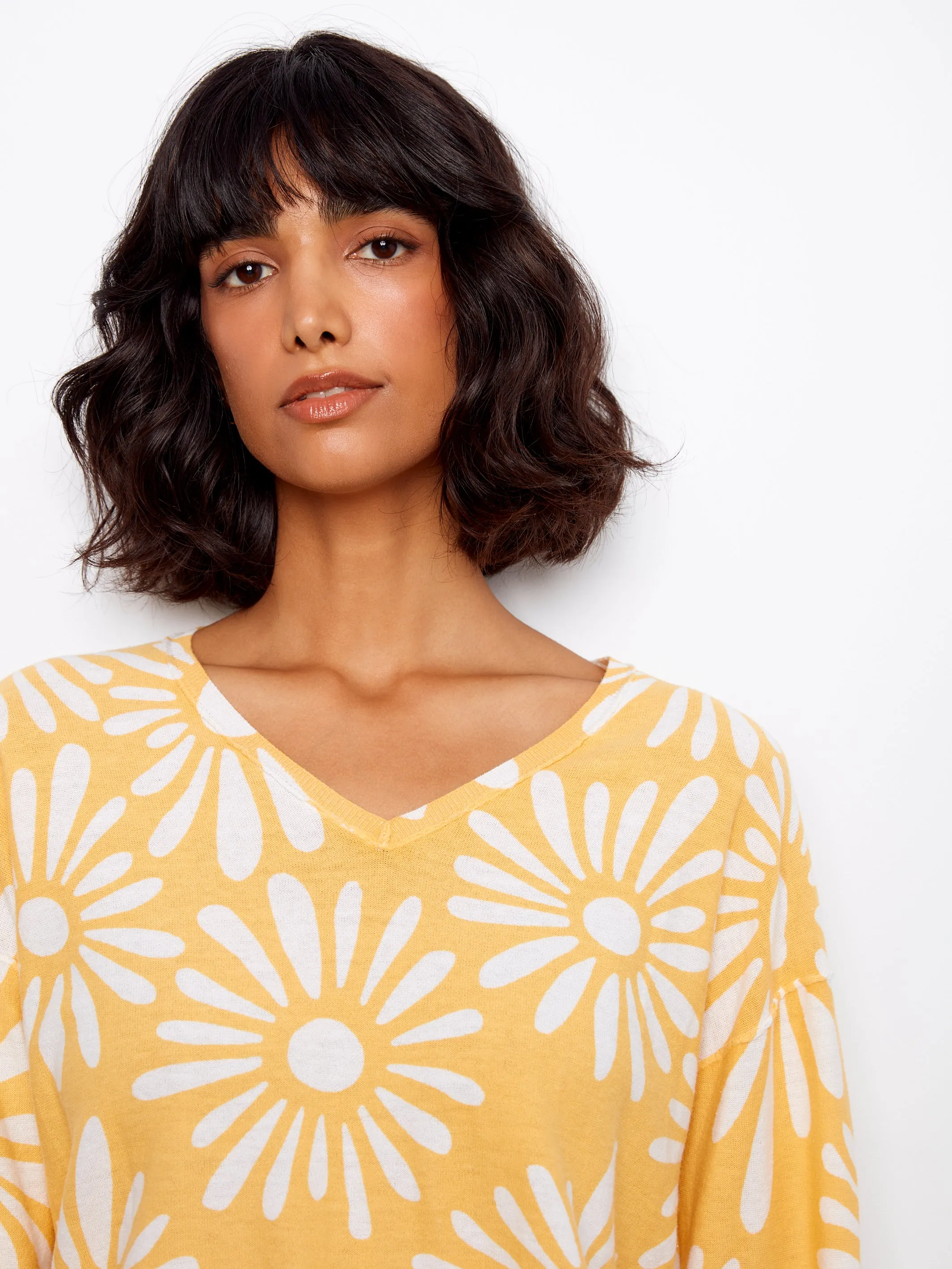 Charlie B Daisy Sweater - Sunkiss sold by Boutique with Grace product image thumbnail 3