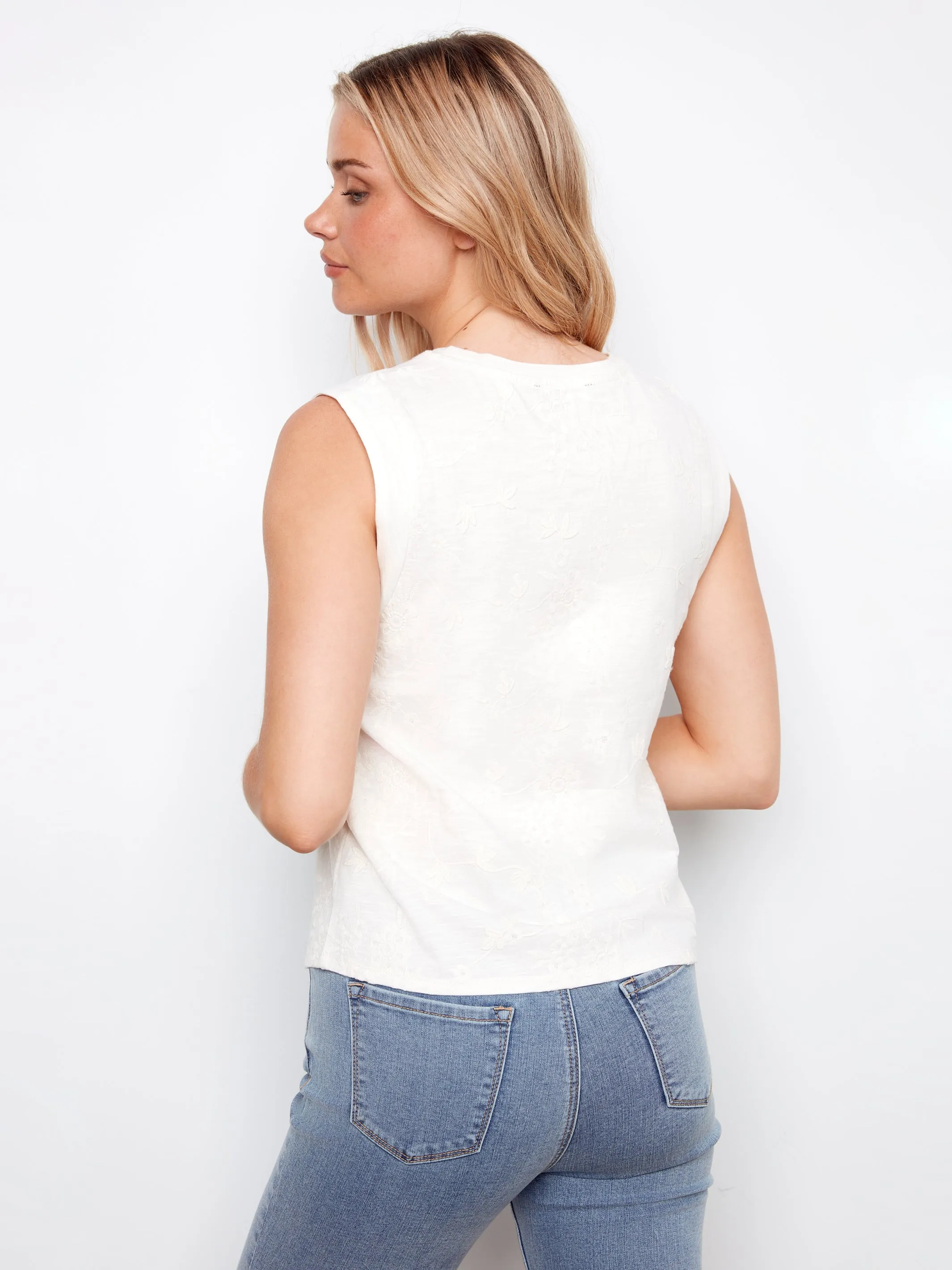 Charlie B Polly Tee - White sold by Boutique with Grace product image thumbnail 5