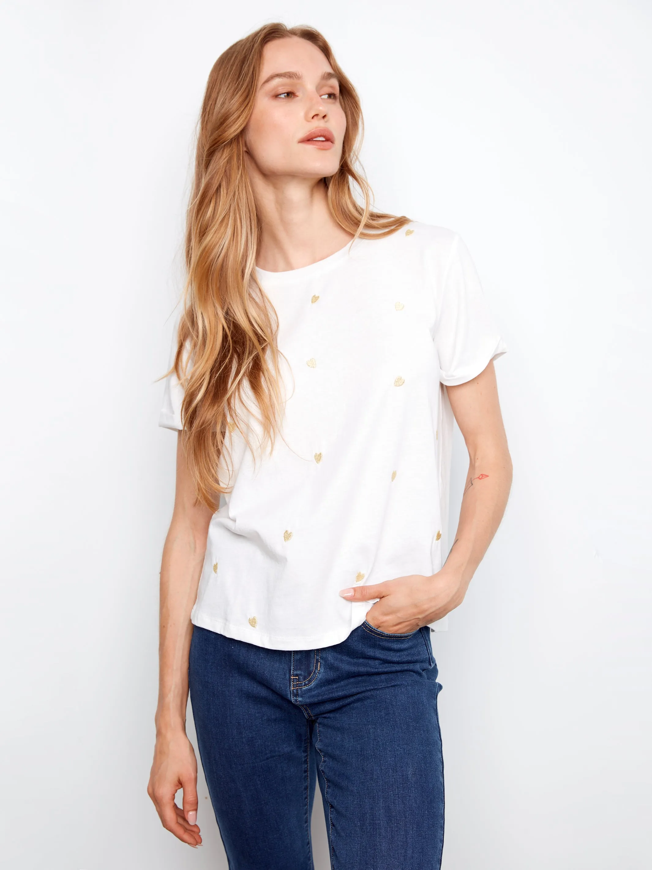 Charlie B Hannah Tee - White sold by Boutique with Grace product image thumbnail 3