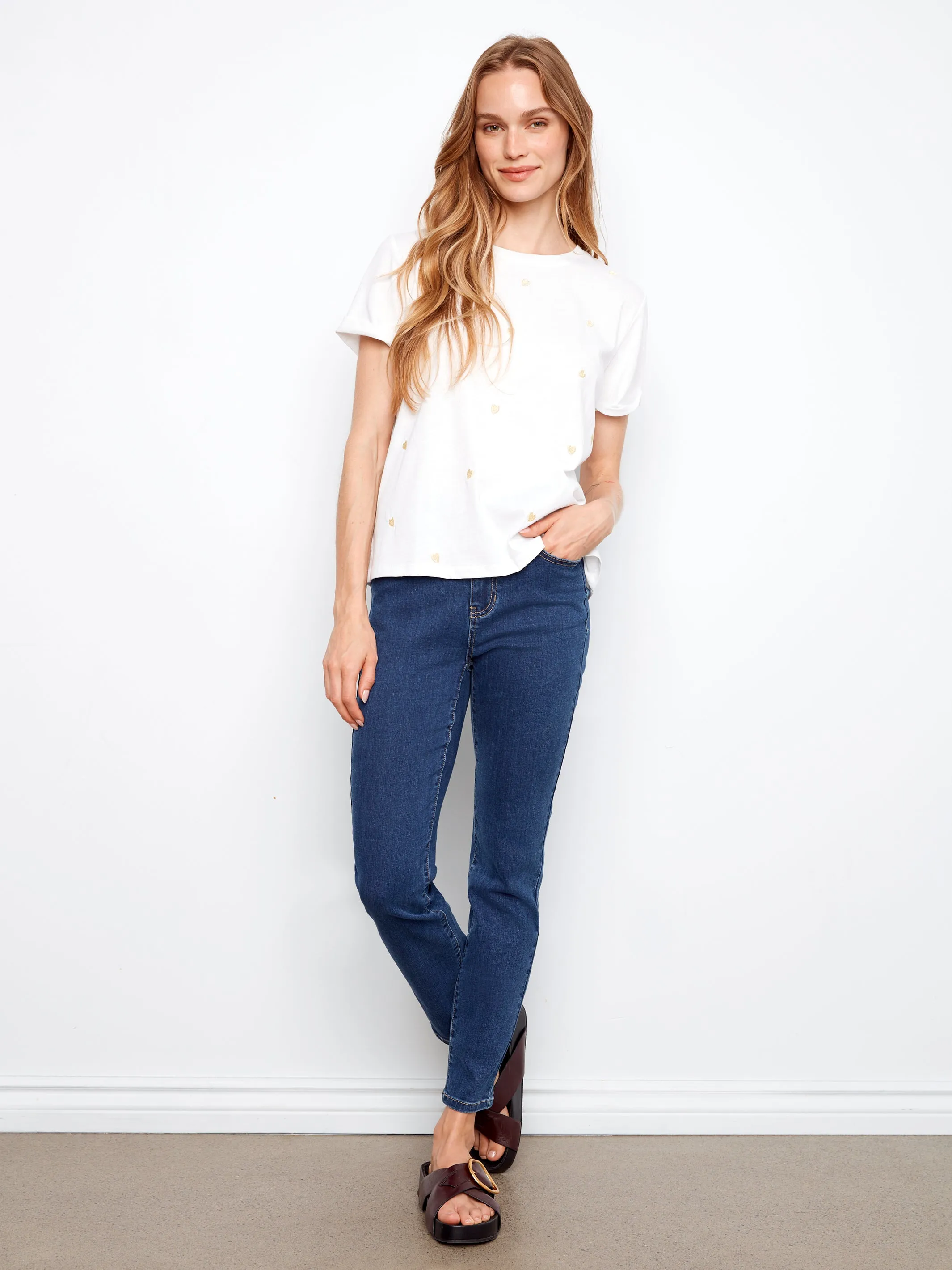 Charlie B Hannah Tee - White sold by Boutique with Grace product image thumbnail 2