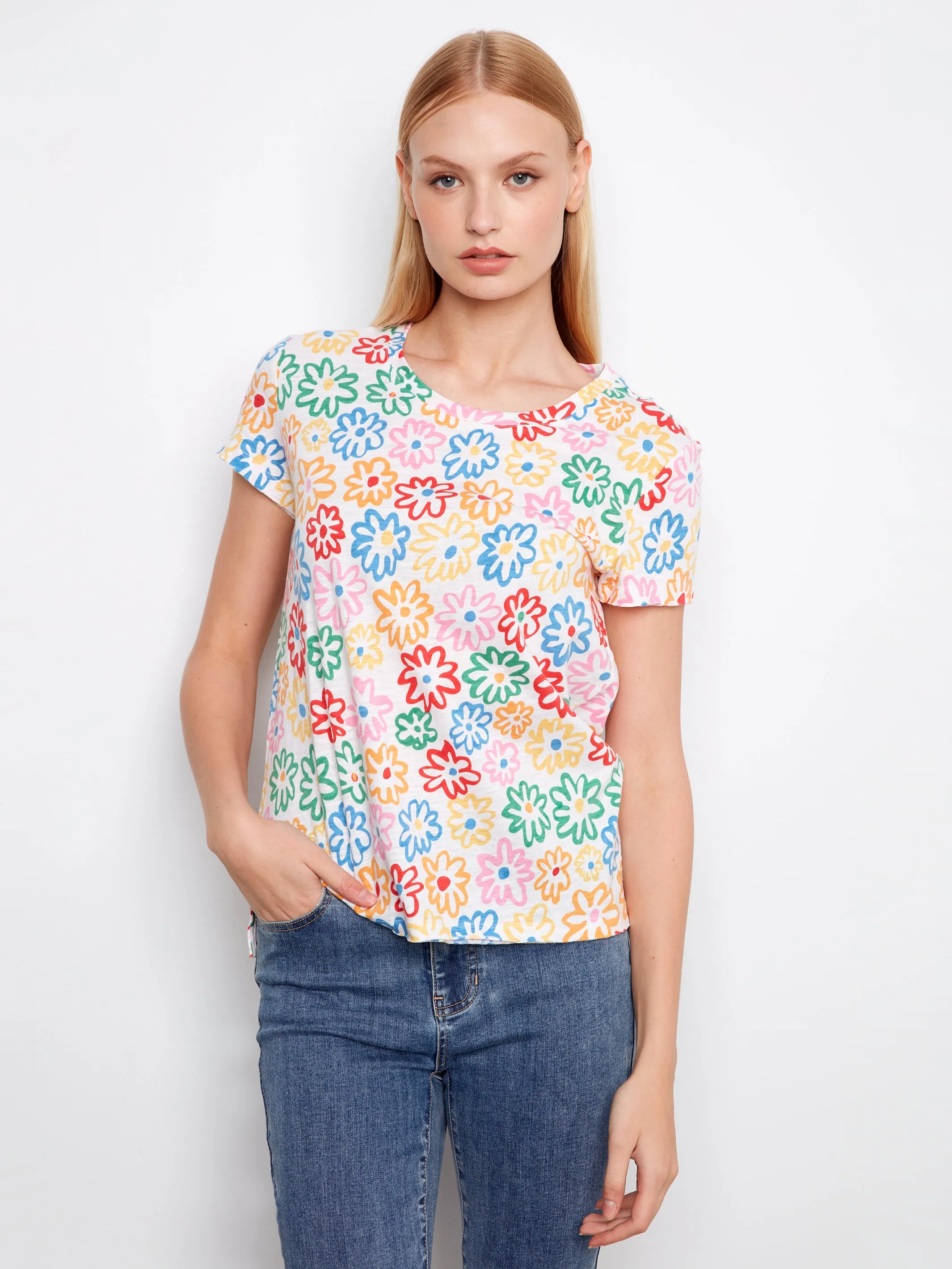 Charlie B Gia Tee - Graffiti sold by Boutique with Grace product image thumbnail 5