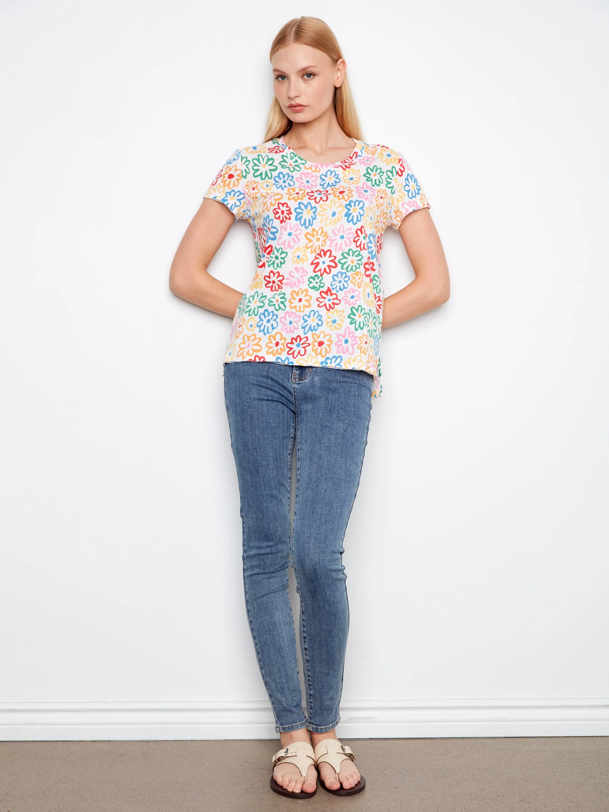 Charlie B Gia Tee - Graffiti sold by Boutique with Grace product image thumbnail 2