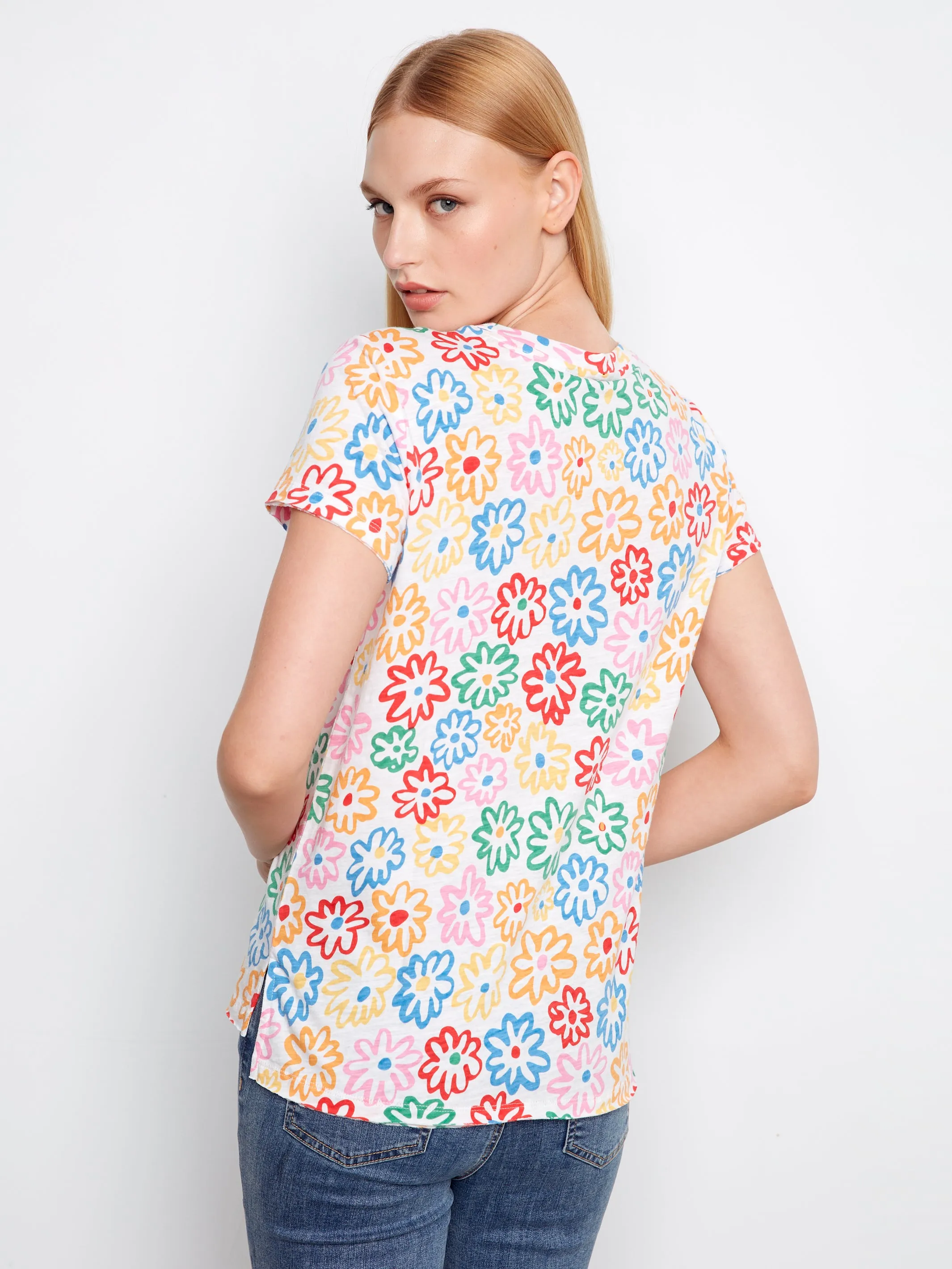 Charlie B Gia Tee - Graffiti sold by Boutique with Grace product image thumbnail 4