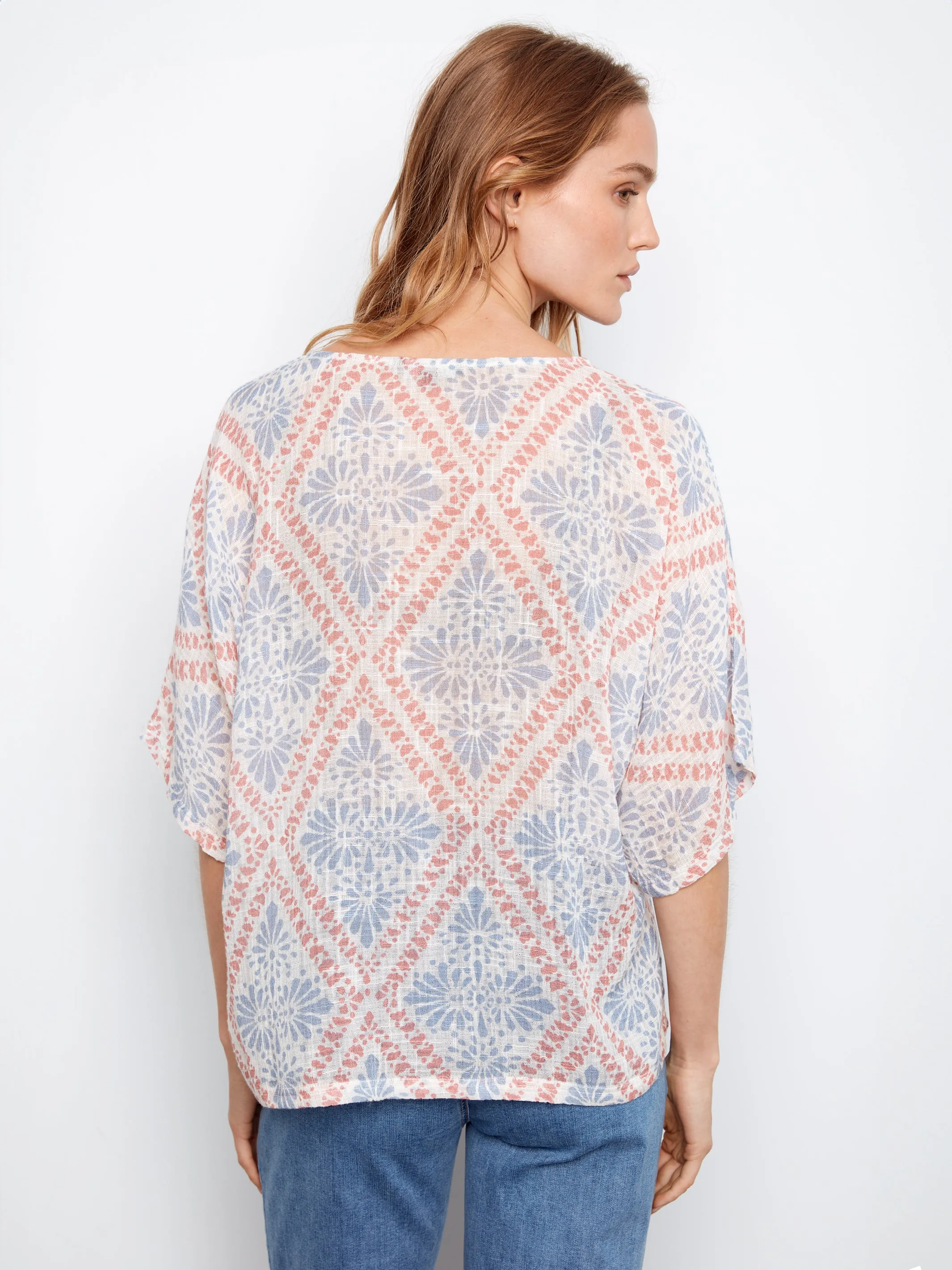 Charlie B Stacey Blouse - Trellis sold by Boutique with Grace product image thumbnail 5