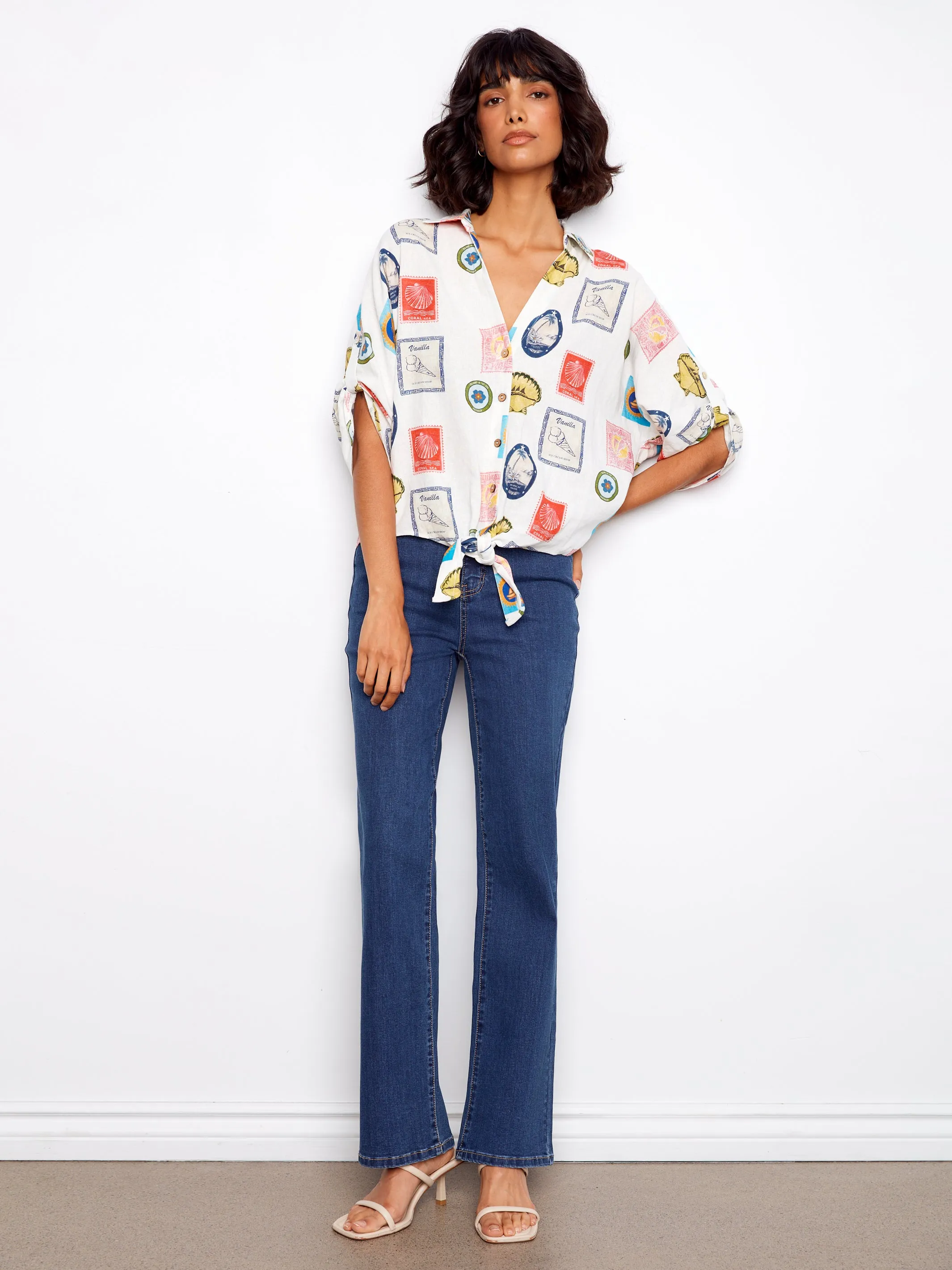 Charlie B Voyage Blouse - Postcard sold by Boutique with Grace product image thumbnail 2