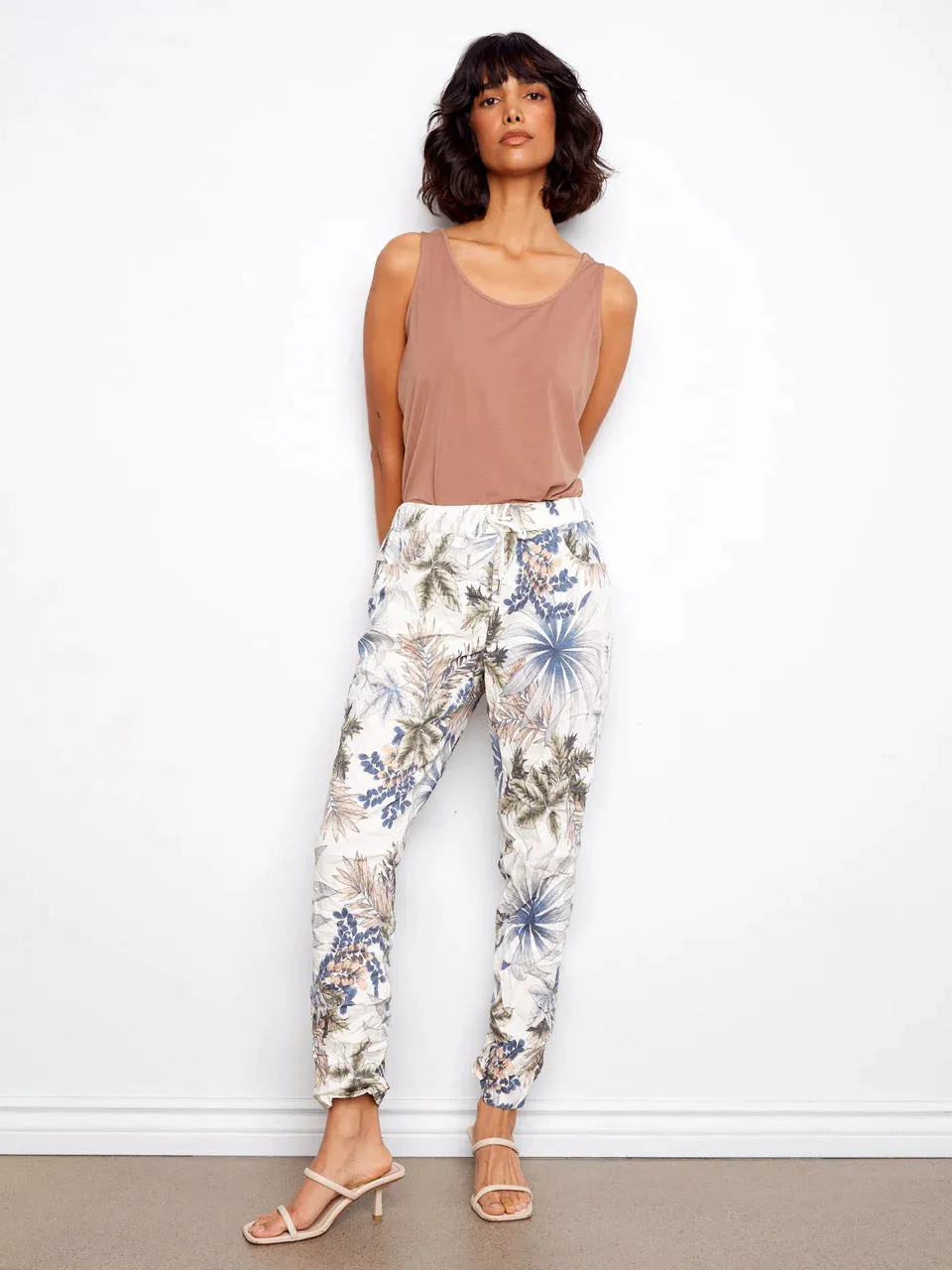 Charlie B Crinkle Jogger - Hawaii sold by Boutique with Grace product image thumbnail 3