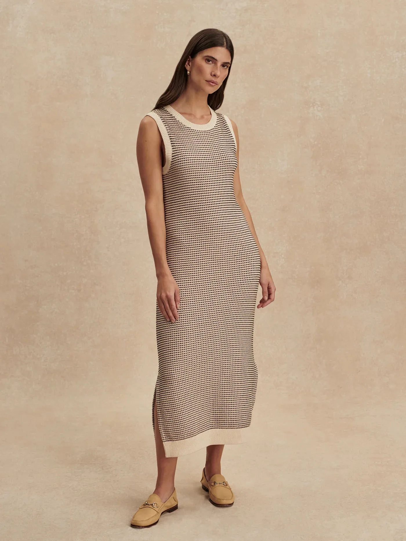 Varley Sadia Stitch Knit Dress - Birch sold by Boutique with Grace product image thumbnail 3