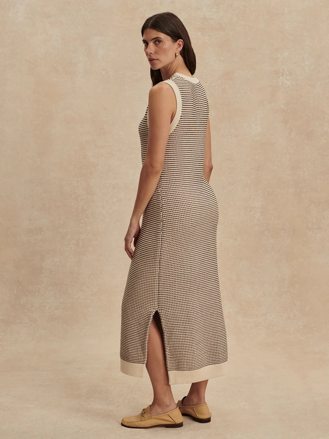 Varley Sadia Stitch Knit Dress - Birch sold by Boutique with Grace product image thumbnail 4