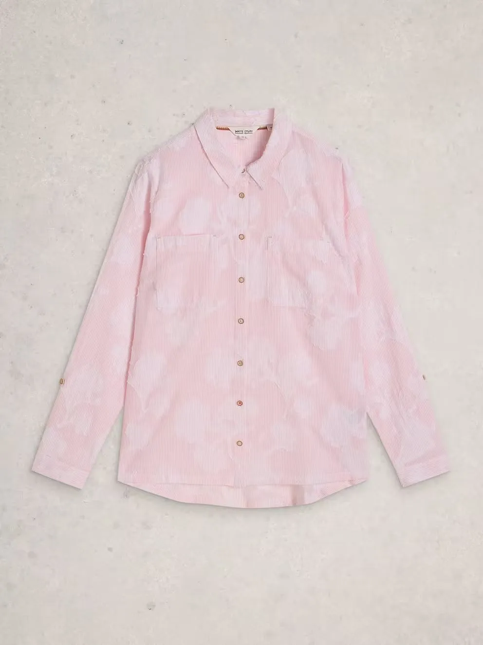 White Stuff Sophie Jacquard Shirt - Pink Multi sold by Boutique with Grace product image thumbnail 5