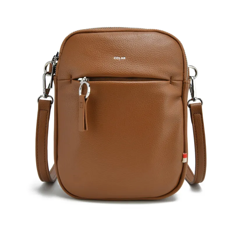 co-lab Nicky Crossbody - Brown sold by Boutique with Grace