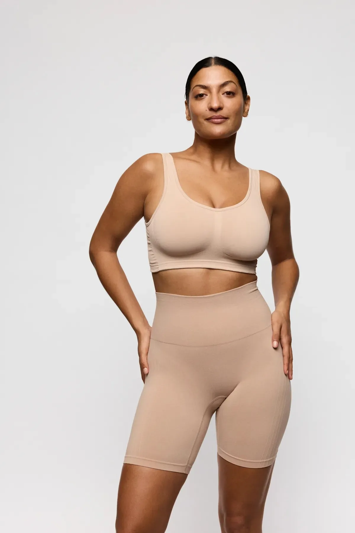 Prima Donna Shapewear Long Shorts - Caffe Latte sold by Boutique with Grace product image thumbnail 5