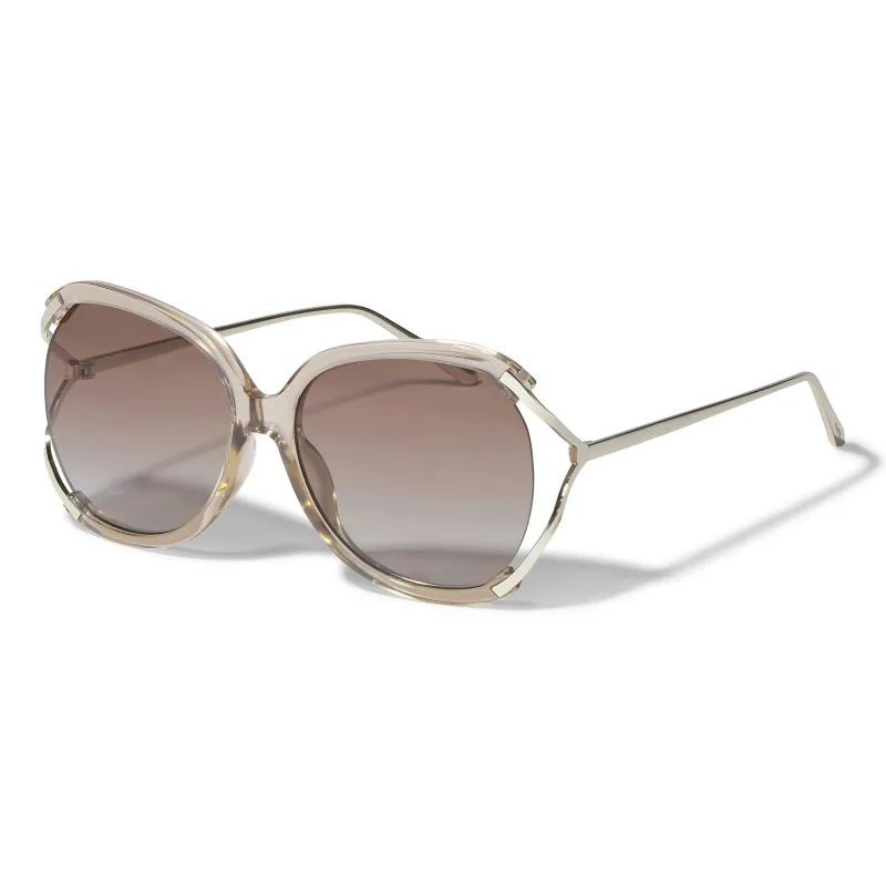 Pilgrim Hella Sunglasses - Brown made by Boutique with Grace