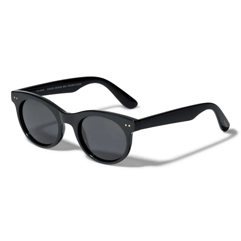 Pilgrim Jelena Sunglasses - Black made by Boutique with Grace