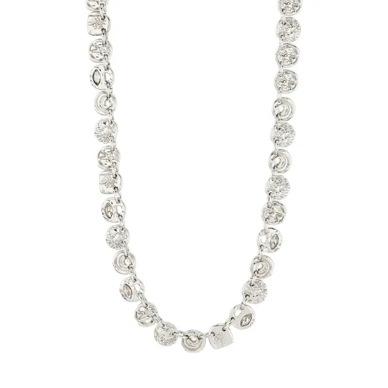 Pilgrim Fire Necklace - Silver made by Pilgrim