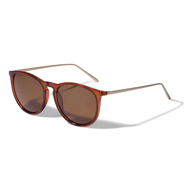 Pilgrim Vanille Sunglasses - Brown/Gold made by Pilgrim