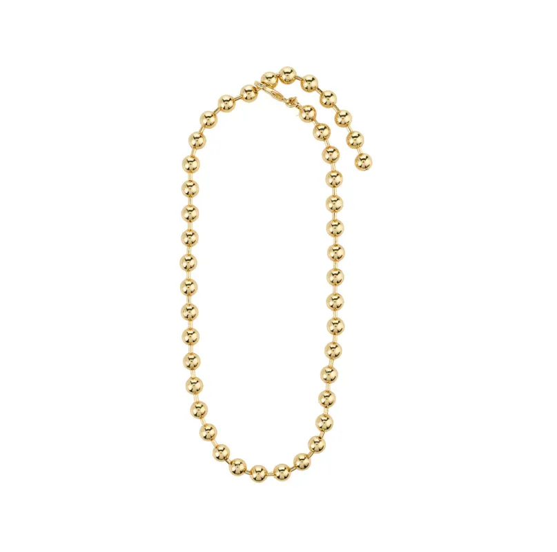 Pilgrim Air Necklace - Gold made by Pilgrim