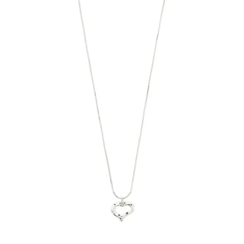 Pilgrim Iris Necklace - Silver sold by Boutique with Grace