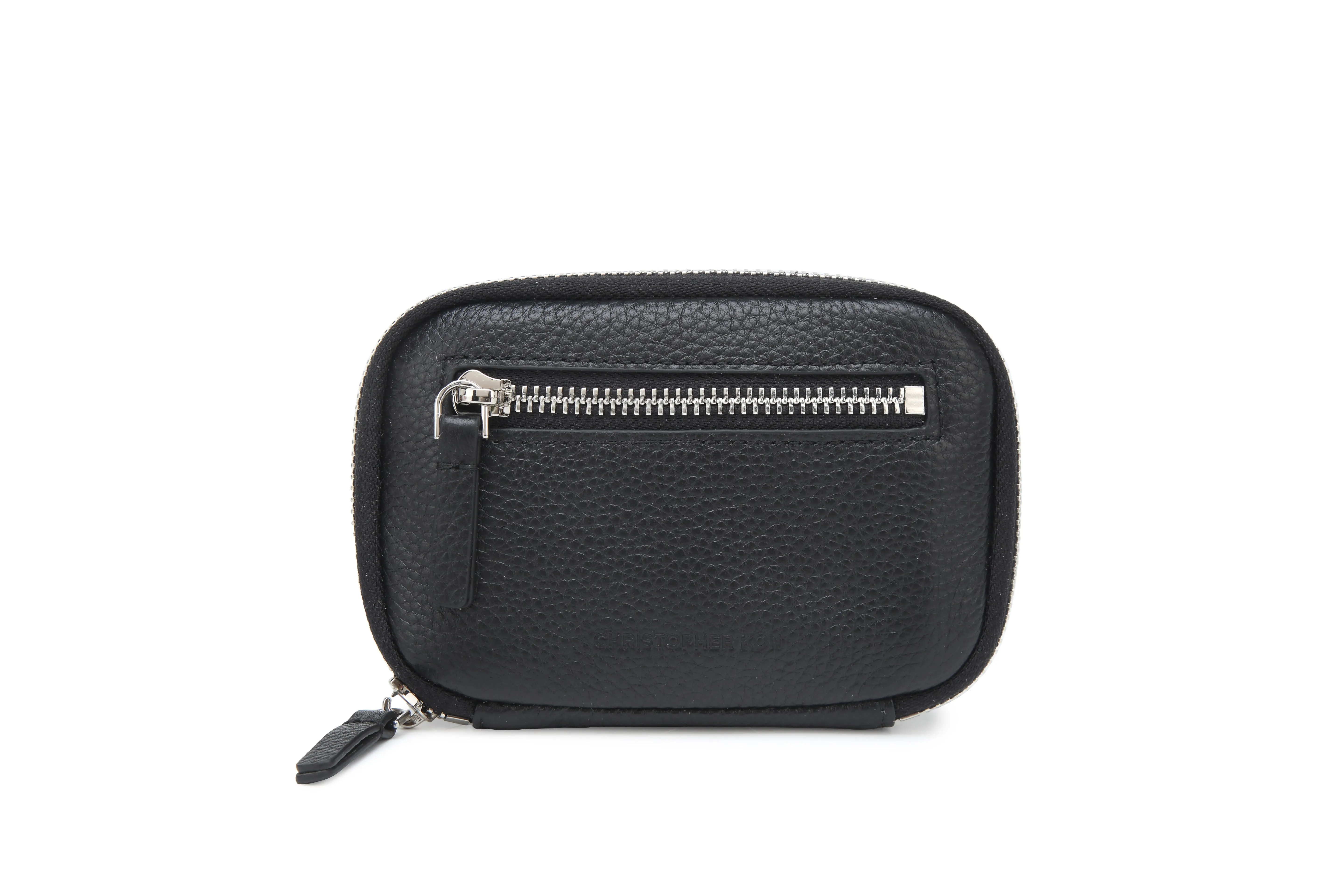 Christopher Kon Mini World Wallet - Black sold by Boutique with Grace